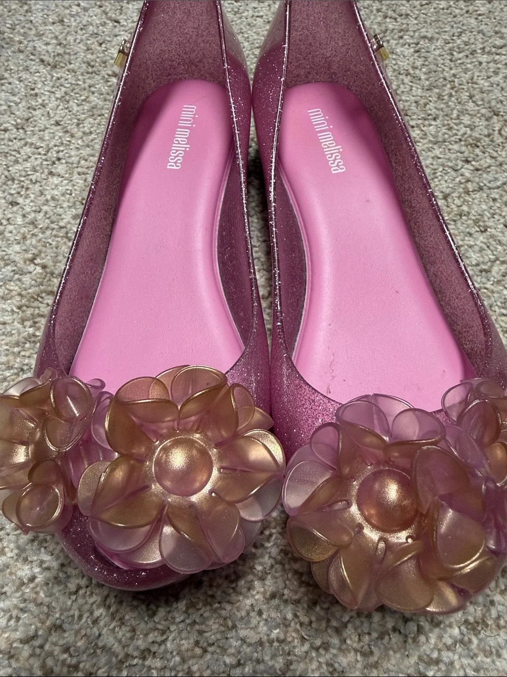 Mini Melissa sparkling pink